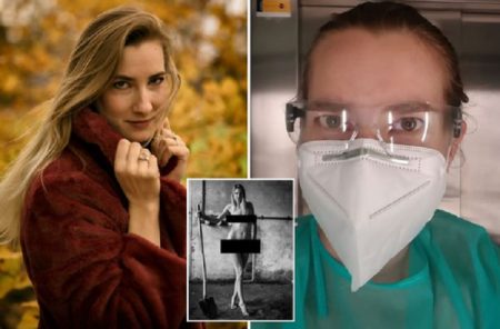 Modelja nudo lë profesionin për t’u bërë infermiere koronavirusi