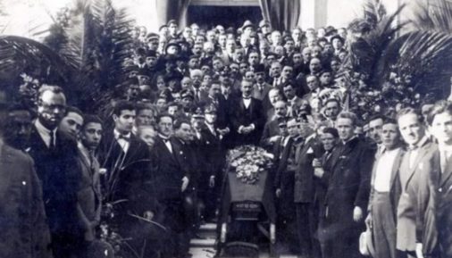 Fjalimi i Hasan Prishtinës në ceremoninë e varrimit të rilindasit të madh, Luigj Gurakuqit
