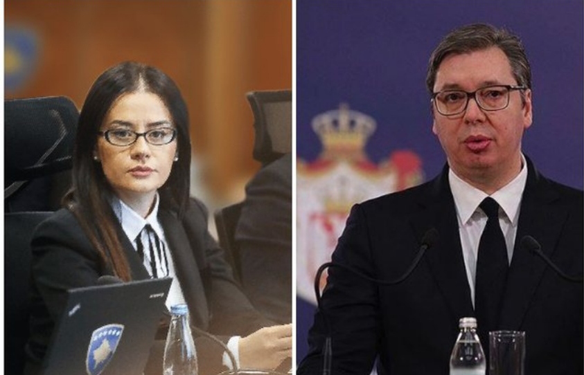 Kërcënimi i Vuçiç për luftë/ Reagon ashpër ministrja kosovare: Këlysh i Rusisë, do kapitullosh