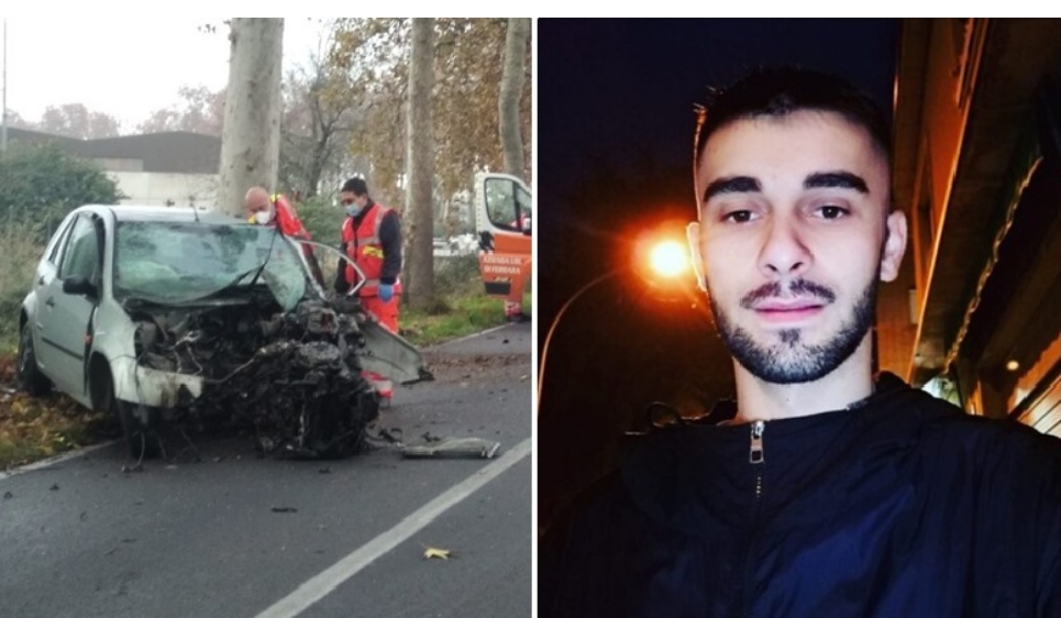 Itali/ Po kthehej nga puna, por humb kontrollin e makinës dhe pèrplàset me pemën, humb jetën 22-vjeçari shqiptar