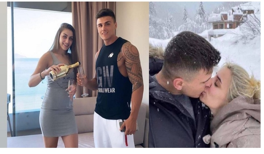 Tea kapet duke u puthur në dëborë me Beartin, motra e tij “feston” në Instagram (FOTO)