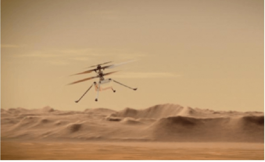 Helikopteri i NASA-s i mbijeton natës së parë të acartë në Mars