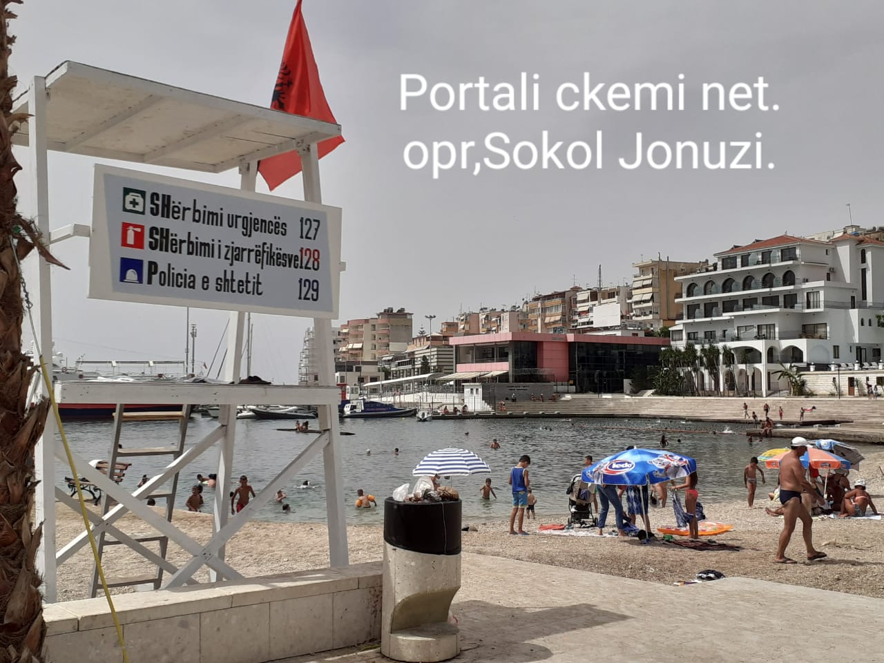 Nga SOKOL JONUZI. Ne ambjentet publike si cdo vit per sezonin turistik ne kullat e plazheve publike