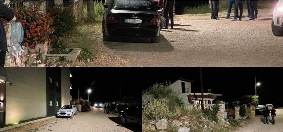 Vrasja në Ksamil/ Kamerat filmojnë ngjarjen, autori doli nga një makinë që priste para shtëpisë
