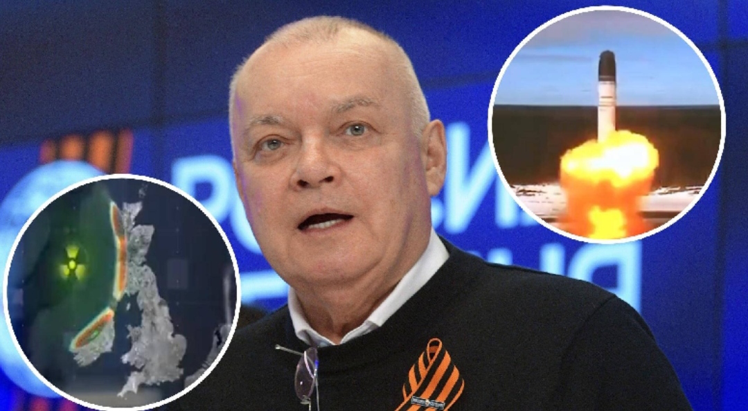 Krye-propagandisti rus nxit Putin ‘të fundosë Britaninë në det’ me bombën atomike nënujore që shkakton tsunami 600m të lartë (foto-video)