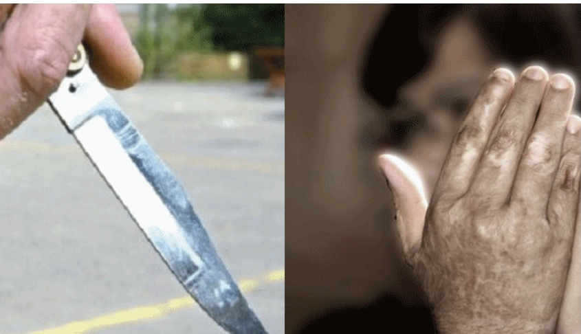 I nguli thikën nënës së tij në qafë dhe bark, djali nga Patosi u arratis pas krimit