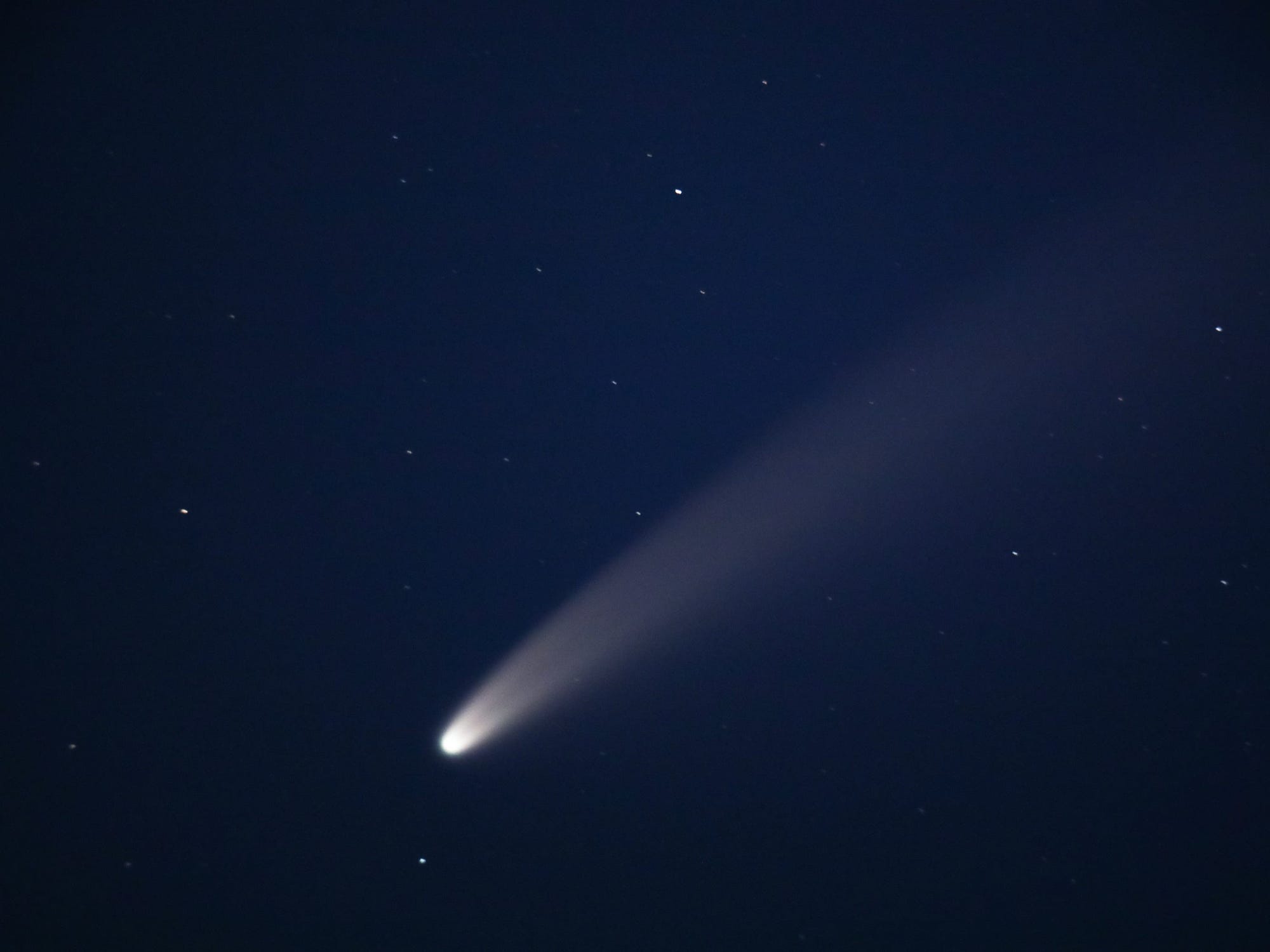 A bright comet is heading towards Earth and could outshine the stars in the sky, say astronomers
