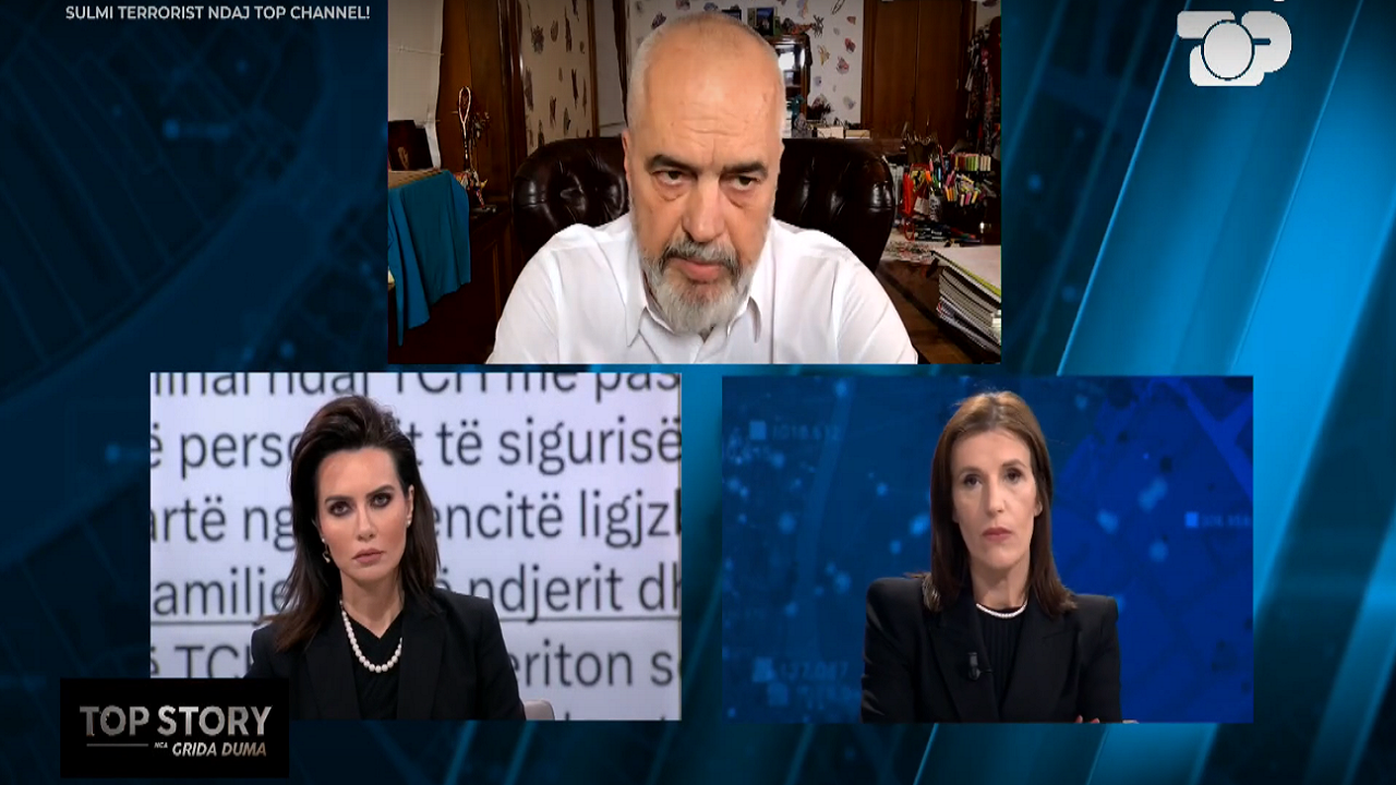 Nuk kam ndryshuar mendim për kazanin”/ Kryeministri Rama përplaset me gazetaren në “Top Story”: Më lini të flas!