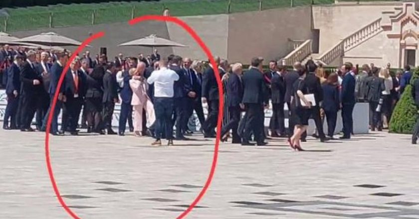 Rama përqafon dhe puth në faqe Giorgia Melonin! Surprizohet kryeministrja italiane, momentet bëjnë xhiron e rrjetit