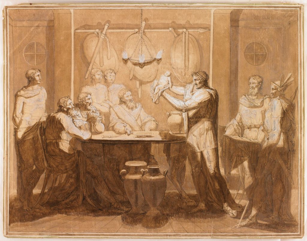 PIRRO (PYRRHUS) WAS RASED AND MADE A KING BY ILLYRIANS