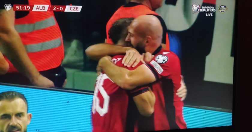 Shqiperi – Çeki, 3 golat e ndeshjes!