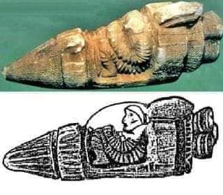 3000-Year Old Artifact Shows Ancient Astronaut Arrived In A Spaceship On Earth!