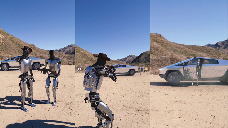 Elon Musk prezanton të ardhmen e zymtë me robotët humanoidë të aftë të qëllojnë me armë të zakonshme (video)