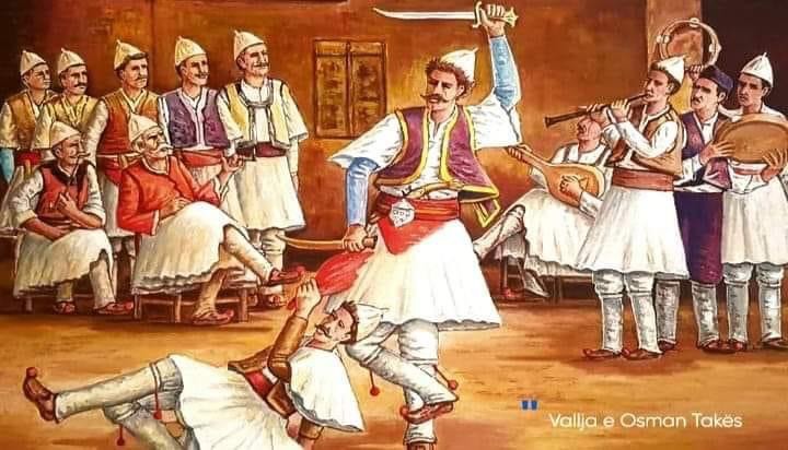 Historia e valles së Osman Takës.  Në Konispol jetonte fisi i Takajve, atje ku lindi Osman Taka, një djalë me trup elegant, i pashëm dhe burrëror.