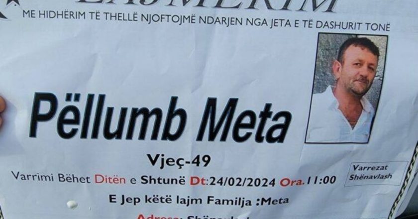 FOTO/ U vra nga vajza dhe u varros në kasollen e lopës! Kush është Pëllumb Meta, kryefamiljari që u gjet i vdekur sot pas 10 ditësh hetime
