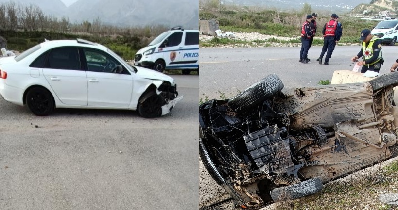 FOTO/ Aksident në aksin “Sarandë-Delvinë”, plagoset 1 grua, ja shkaku…