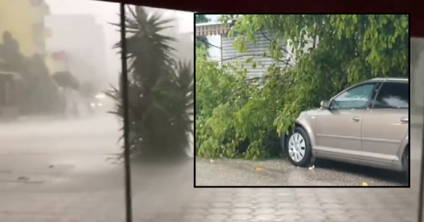 “Çmendet” moti në Shqipëri! Era shkatërron gjithçka, stuhi e pazakontë në qytetin…-Çkemi News