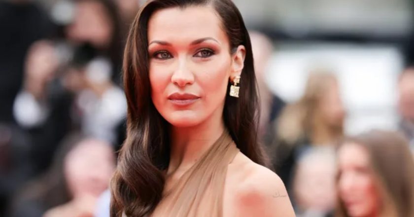 Fotot/ Me fustanin transparent dhe pa të brendshme, Bella Hadid nuk i lë vend imagjinatës-Çkemi News