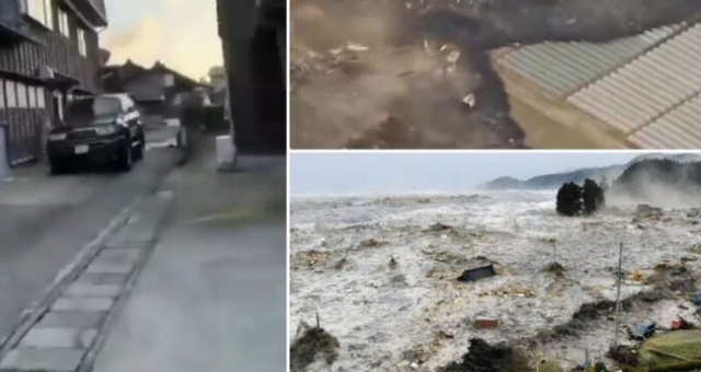 VIDEO/ Tërmeti me magnitudë 7.1 ballë në Japoni, publikohen pamjet e para gjatë lëkundjeve sizmike-Çkemi News