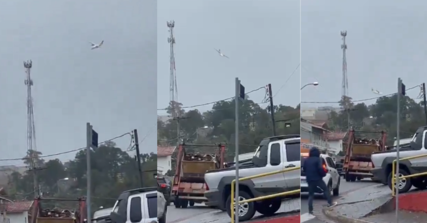 VIDEO/ Rrëzimi i avionit me pasagjerë në Brazil, dalin pamjet tronditëse të momentit kur bie pranë zonës së populluar-Çkemi News
