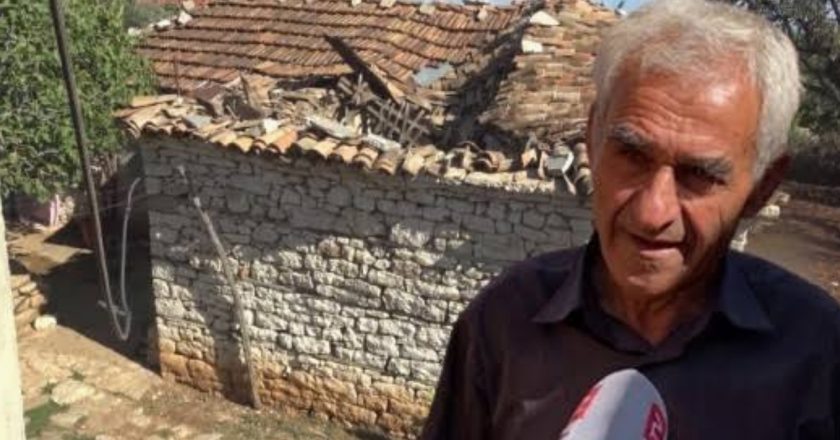 Dimal/ Tre fëmijë jetimë në rrezik për jetën! Thirrja therëse e gjyshit për ndihmë: Shtëpinë e shembi stuhia, jetojmë në rrënoja, pa ushqime e veshje! -Çkemi News