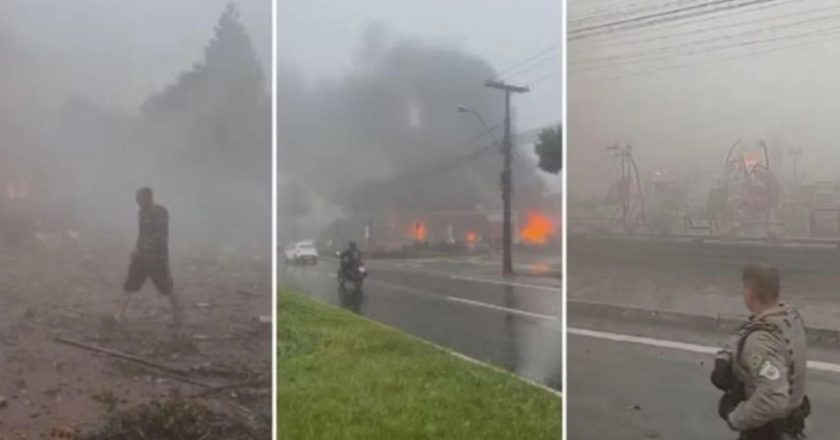 Lajmi Fundit; Tragjike! Aeroplani bie në qendër të qytetit, 10 personat që ishin në bord humbin jetën –Çkemi News