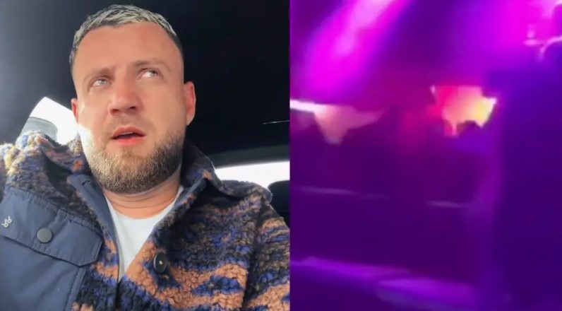 Videolajm/ Rrihet me grushte e karrige Luiz Ejlli?! Pamjet e sherrit në një club nate bëhen virale! Reagon këngëtari -Çkemi News