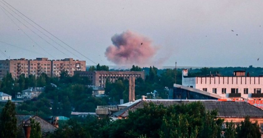 *“Momente tmerri: Shpërthim i madh godet Ukrainën”-Çkemi News