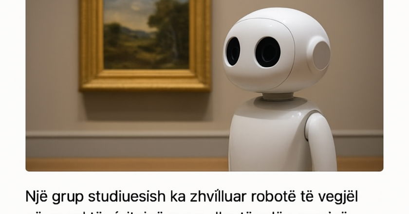 Lajmi i Ditës: “Robotët që po mësojnë të vizitojnë muze”-Çkemi News