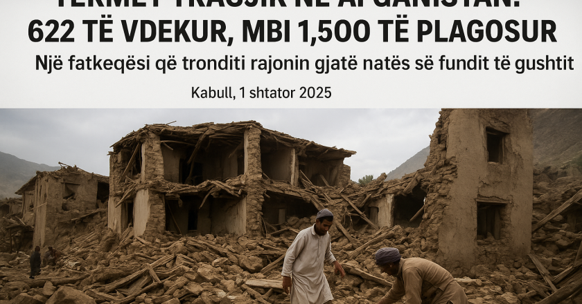 Tërmet tragjik në Afganistan: 622 të vdekur, mbi 1,500 të plagosur-Çkemi News