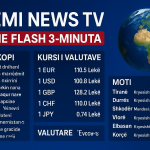 Flash 3-Minuta: Horoskopi, Valutat dhe Moti- Çkemi News TV