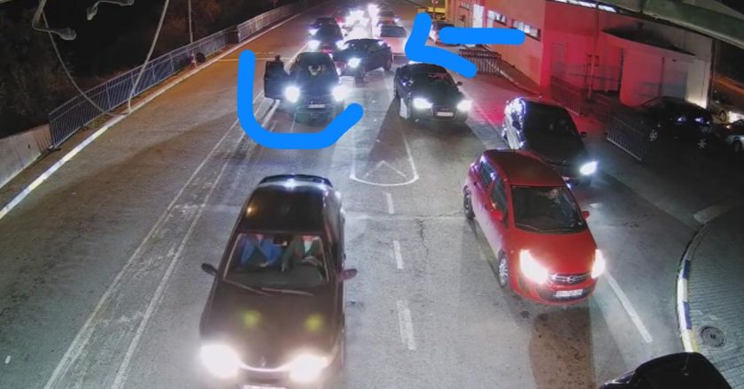 Shkelje trafiku në pikën kufitare Bllacë (Maqedoni – Kosovë)-Çkemi News