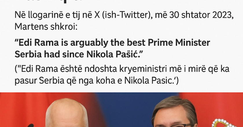 Gazetari gjerman thumbon Ramën: “Edi Rama është kryeministri më i mirë i Serbisë që nga koha e Pashiqit!”-Çkemi News