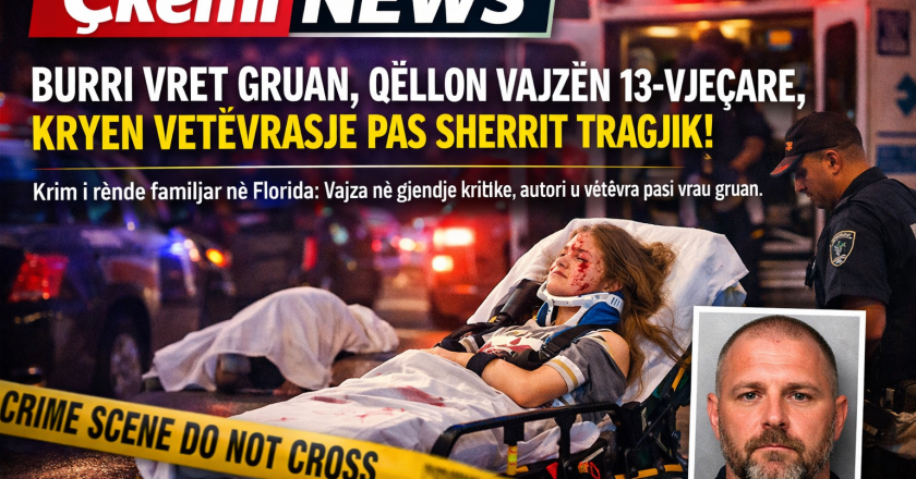 TRAGJEDI FAMILJARE QË TRONDIT: Burri vret gruan, qëllon vajzën 13-vjeçare dhe kryen vetëvrasje pas një sherri banal-Çkemi News