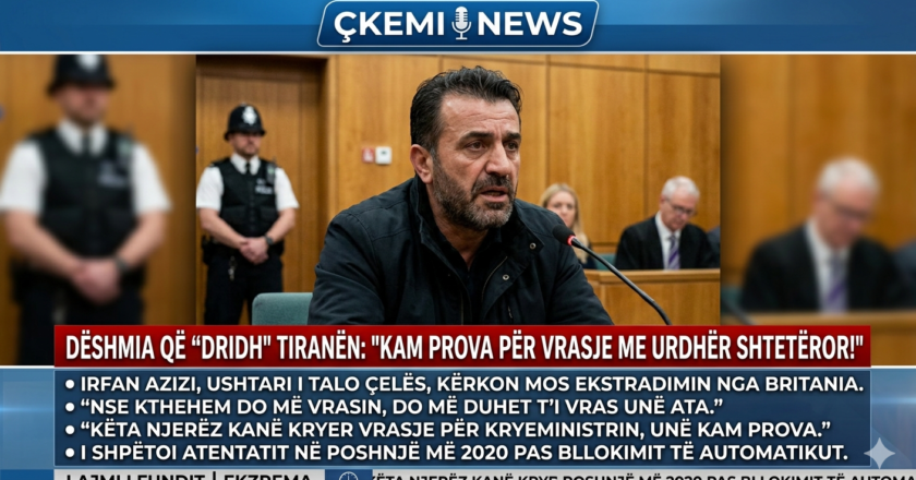 Dëshmia që “Dridh” Tiranën: ‘Kam prova për vrasje me urdhër shtetëror!’ – Ushtari i Talo Çelës sfidon drejtësinë britanike për të mos u kthyer në ‘ferrin’ shqiptar