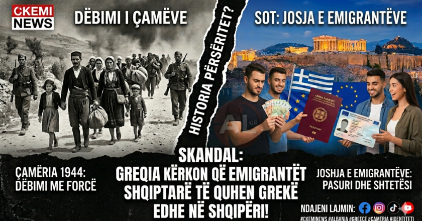 SKANDAL / PËRSËRITET HISTORIA: PAS ÇAMËRISË, GREQIA SYNON EMIGRANTËT! IDENTITETI SHQIPTAR NË RREZIK?