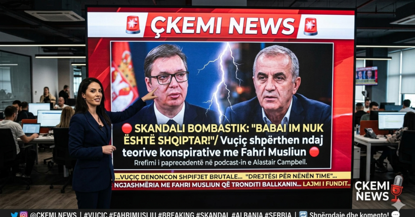SKANDALI QË TRONDITI RRJETIN: VUÇIÇ SHPËRTHEN NDAJ AKUZAVE PËR “BABAIN SHQIPTAR”!