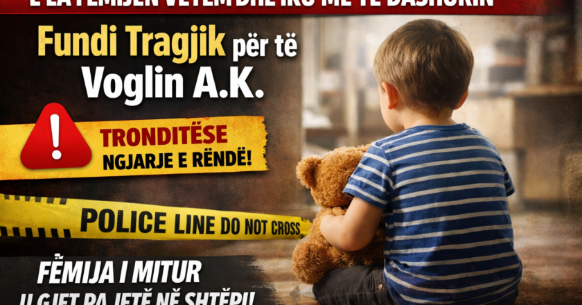 TRONDITËSE/ E la fëmijën e mitur vetëm në shtëpi dhe iku me të dashurin, i vogli humb jetën në mënyrë tragjike