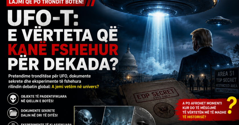 SHOKON INTERNETIN: Pretendimet për UFO dhe “sekrete të fshehura” ndezin panik global!