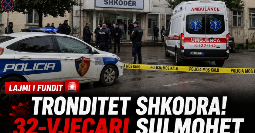 TRONDITET SHKODRA! Babë e bir sulmojnë 32-vjeçarin pranë Poliklinikës, pamjet e rënda po bëjnë xhiron e rrjetit